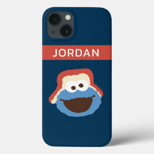 Cookie Monster Woodland Face   Voeg je naam toe Case-Mate iPhone Case