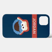 Cookie Monster Woodland Face | Voeg je naam toe Case-Mate iPhone Case (Achterkant (horizontaal))