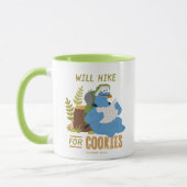 Cookie Monster | Wordt opgehaald voor koekjes Mok (Links)
