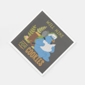 Cookie Monster | Wordt opgehaald voor koekjes Servet (Hoek)
