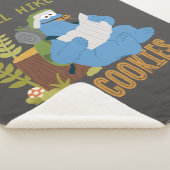 Cookie Monster | Wordt opgehaald voor koekjes Sherpa Deken (3/4)