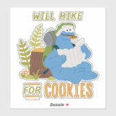 Cookie Monster | Wordt opgehaald voor koekjes Sticker (Vel)