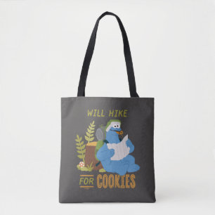 Cookie Monster Wordt opgehaald voor koekjes Tote Bag