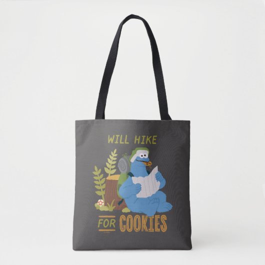 Cookie Monster | Wordt opgehaald voor koekjes Tote Bag (Voorkant)