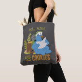 Cookie Monster | Wordt opgehaald voor koekjes Tote Bag (Dichtbij)