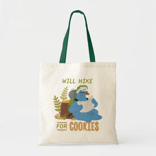 Cookie Monster | Wordt opgehaald voor koekjes Tote Bag (Voorkant)