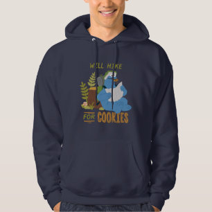 Cookie Monster Zal Wandelen Voor Koekjes Hoodie