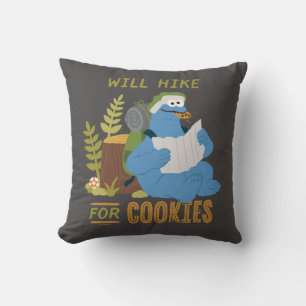 Cookie Monster   Zal Wandelen Voor Koekjes Kussen