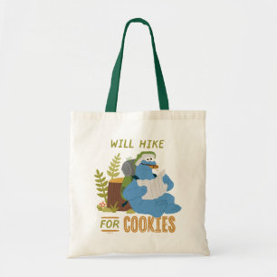 Cookie Monster Zal Wandelen Voor Koekjes Tote Bag