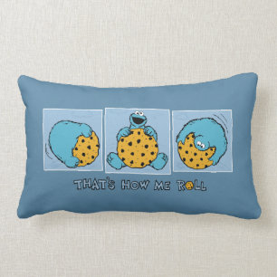 Cookie Monster   Zo ben ik aan het rollen Kussen