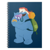 Cookie Monster zoekt naar cookies Notitieboek (Voorkant)