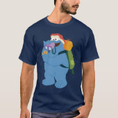 Cookie Monster zoekt naar cookies T-shirt (Voorkant)