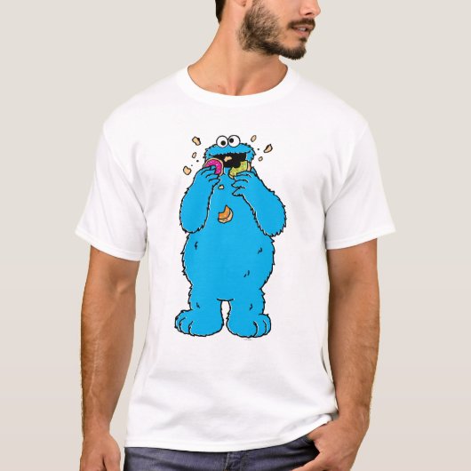 Cookie MonsterDonut Destroyer 2 T-shirt (Voorkant)