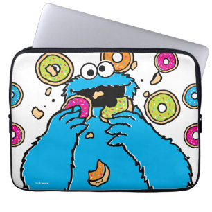 Cookie MonsterDonut Destroyer Laptop Sleeve