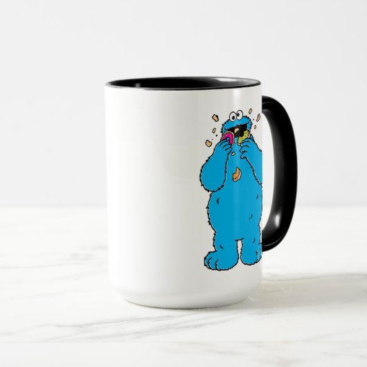 Cookie MonsterDonut Destroyer Mok (Voorkant rechts)