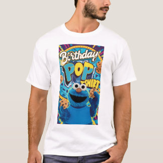 "Cookie Monster's Birthday Bash: Pop Edition!" T-shirt
