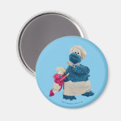Cookie Monster's Food Truck Partners Magneet (Voorkant / Achterkant)