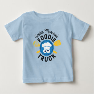 Cookie Monster's Foodie Truck Logo