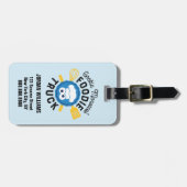 Cookie Monster's Foodie Truck Logo Bagagelabel (Voorkant horizontaal)