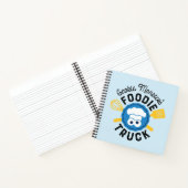 Cookie Monster's Foodie Truck Logo Notitieboek (Binnen)