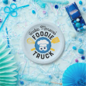 Cookie Monster's Foodie Truck Logo Papieren Bordje (Feest)