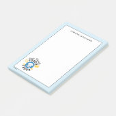 Cookie Monster's Foodie Truck-logo Post-it® Notes (Schuin)