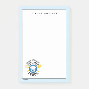 Cookie Monster's Foodie Truck-logo Post-it® Notes