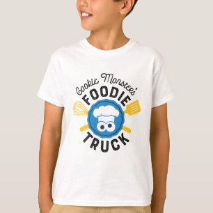 Cookie Monster's Foodie Truck Logo T-shirt