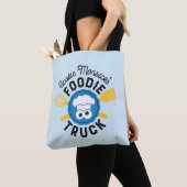 Cookie Monster's Foodie Truck Logo Tote Bag (Dichtbij)