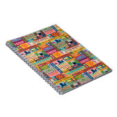 Cookie Monster's Foodie Truck-patroon Notitieboek (Rechterzijde)