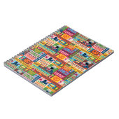 Cookie Monster's Foodie Truck-patroon Notitieboek (Linkerzijde)