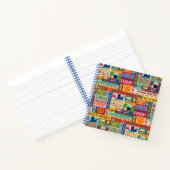 Cookie Monster's Foodie Truck Pattern Notitieboek (Binnen)