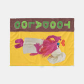 Cookie Monster's Foodie Truck | Toodaloo Fleece Deken (Voorkant (Horizontaal))