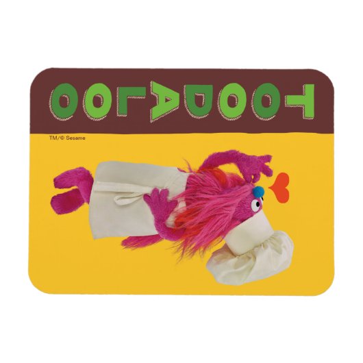 Cookie Monster's Foodie Truck | Toodaloo Magneet (Horizontaal)