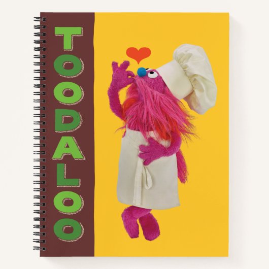 Cookie Monster's Foodie Truck | Toodaloo Notitieboek (Voorkant)