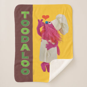 Cookie Monster's Foodie Truck   Toodaloo Sherpa Deken