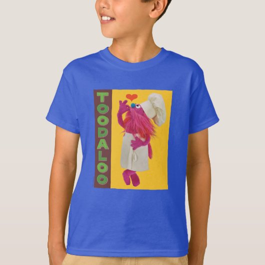Cookie Monster's Foodie Truck | Toodaloo T-shirt (Voorkant)
