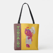 Cookie Monster's Foodie Truck | Toodaloo Tote Bag (Achterkant)