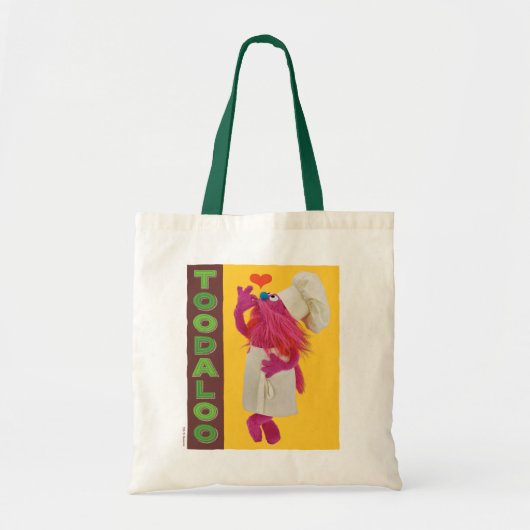 Cookie Monster's Foodie Truck | Toodaloo Tote Bag (Voorkant)