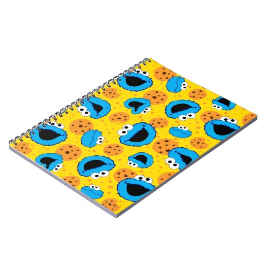 Cookie Monter en Cookies Pattern Notitieboek (Linkerzijde)