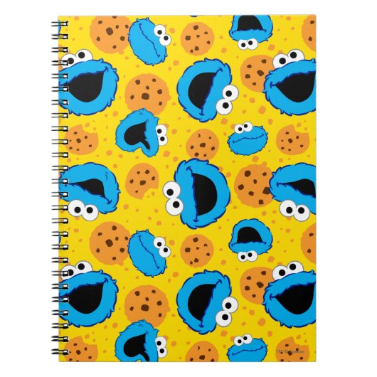 Cookie Monter en Cookies Pattern Notitieboek (Voorkant)