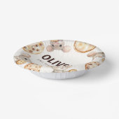 Cookie & Muis Kinderverjaardagsfeestje Papieren Kommen (Gebogen)