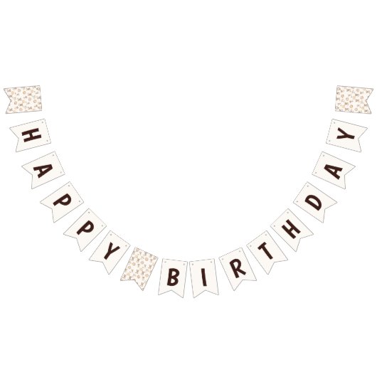 Cookie & Muis Verjaardagsfeest Bunting Flags Vlaggetjes (Alle)