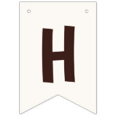 Cookie & Muis Verjaardagsfeest Bunting Flags Vlaggetjes (Tweede vlag)