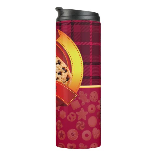 Cookie Pakket Wrapper Thermosbeker (Geroteerd rechts)