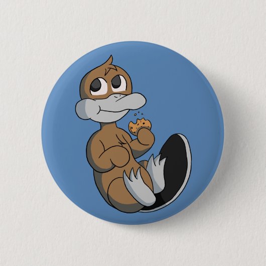 Cookie Platypi Button (Voorkant)