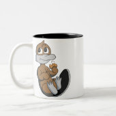 Cookie Platypi-Mok Tweekleurige Koffiemok (Links)