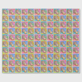 Cookie Pop Art Inpakpapier (Vlak)