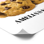 Cookie Poster, Keuken Wall Art, Bakkerij Art Print (Hoek)