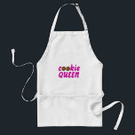 Cookie queen bakken schort voor vrouwen<br><div class="desc">Cookie queen bakken schort voor vrouwen. Chocolade chip cookie ontwerp. Schattige cadeau idee voor liefhebbers van bakken.</div>